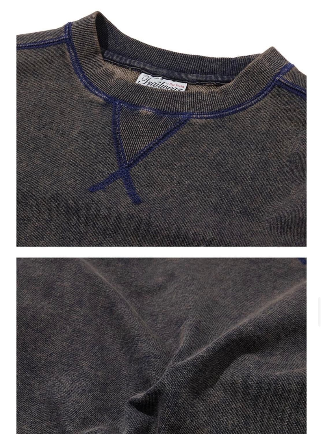 펜필드 인디고 스웻셔츠 판매합니다 상품이미지4