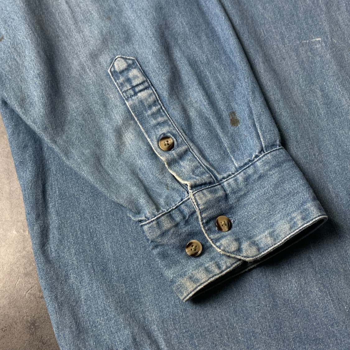 SOUTH BAY 사우스베이 빈티지 코튼 데님 셔츠 A00554 상품이미지5