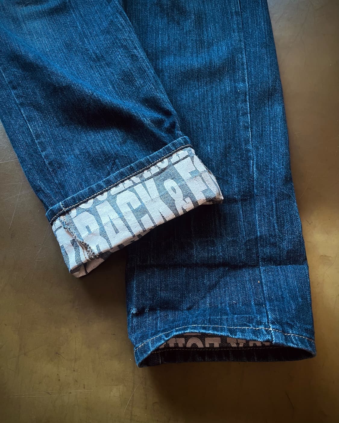 90-00s Jpn Vintage Double Waist Denim 상품이미지7