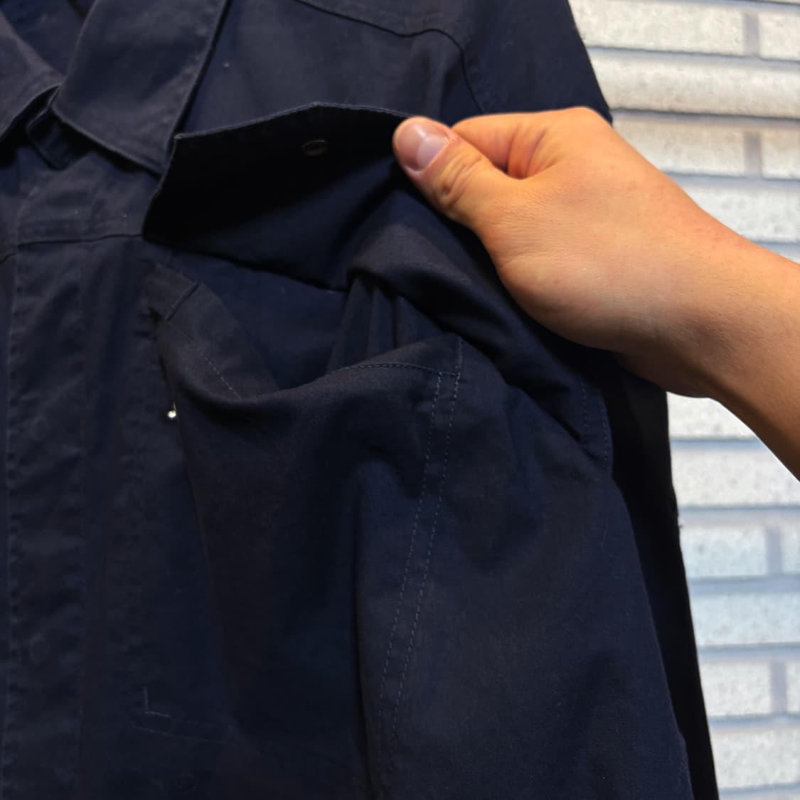 USA VINTAGE 리얼워크 퍼포먼스 셔츠 카본섬유 빅포켓 디테일 상품이미지7