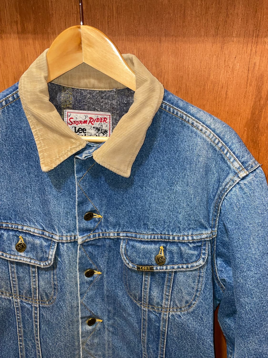80s Lee 리 스톰라이더 데님 자켓  상품이미지5