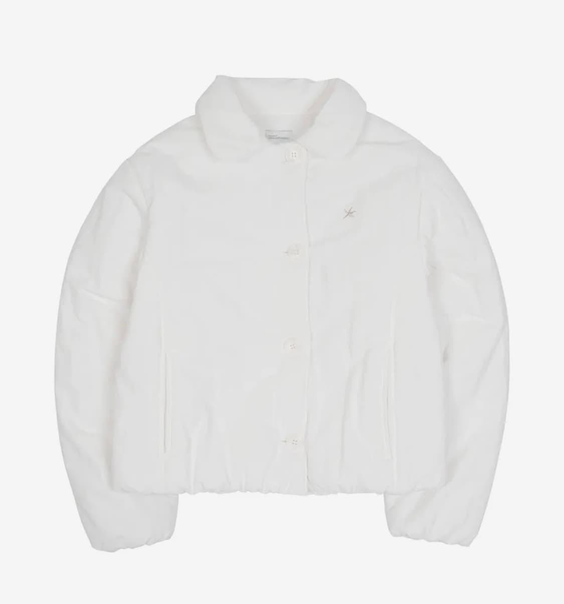 더콜디스모먼트 TCM round collar padding (white) 상품이미지2