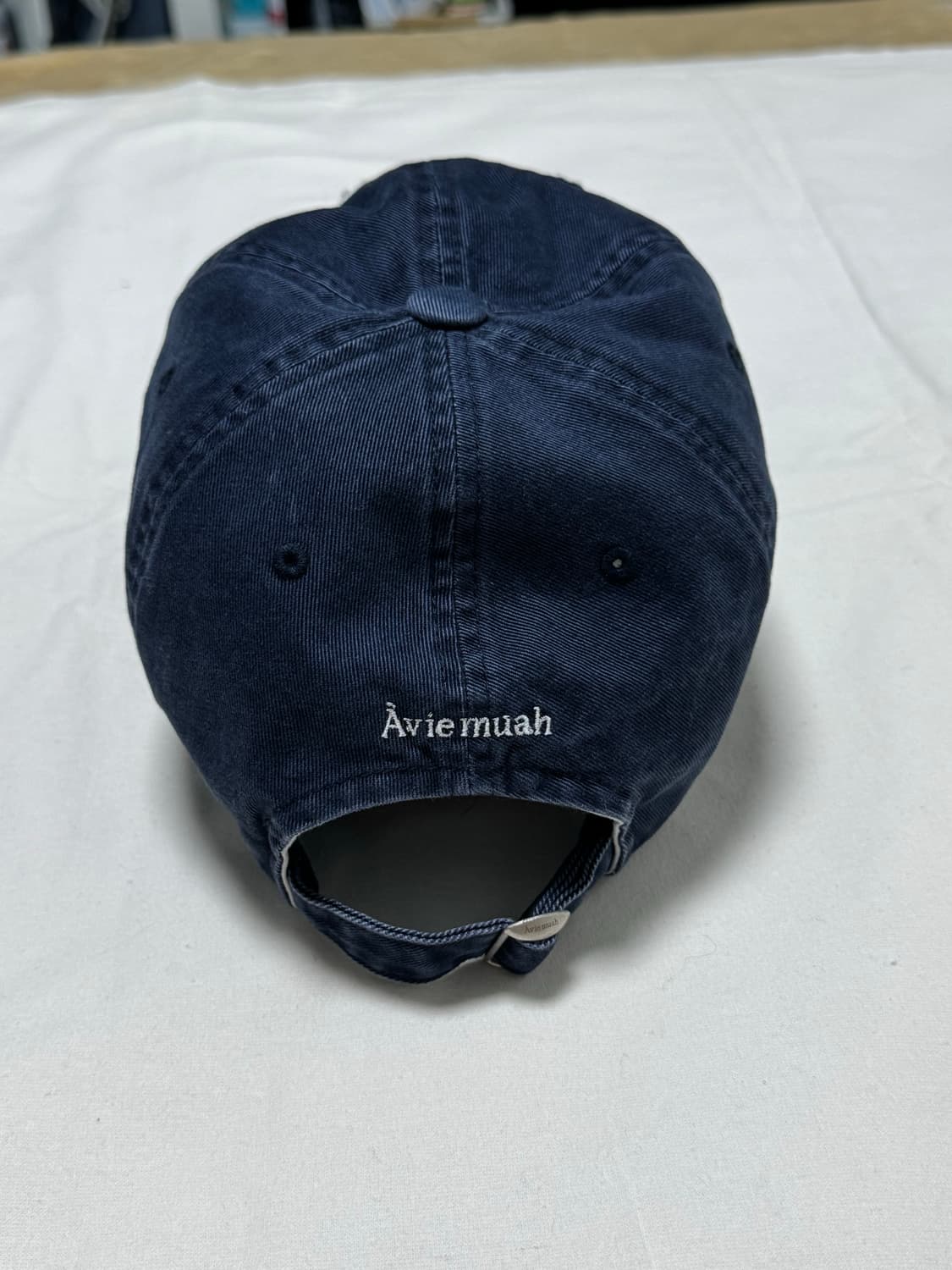 아비에무아 / 아플리케 빈티지 리벳 캡 (네이비) / OS 상품이미지5