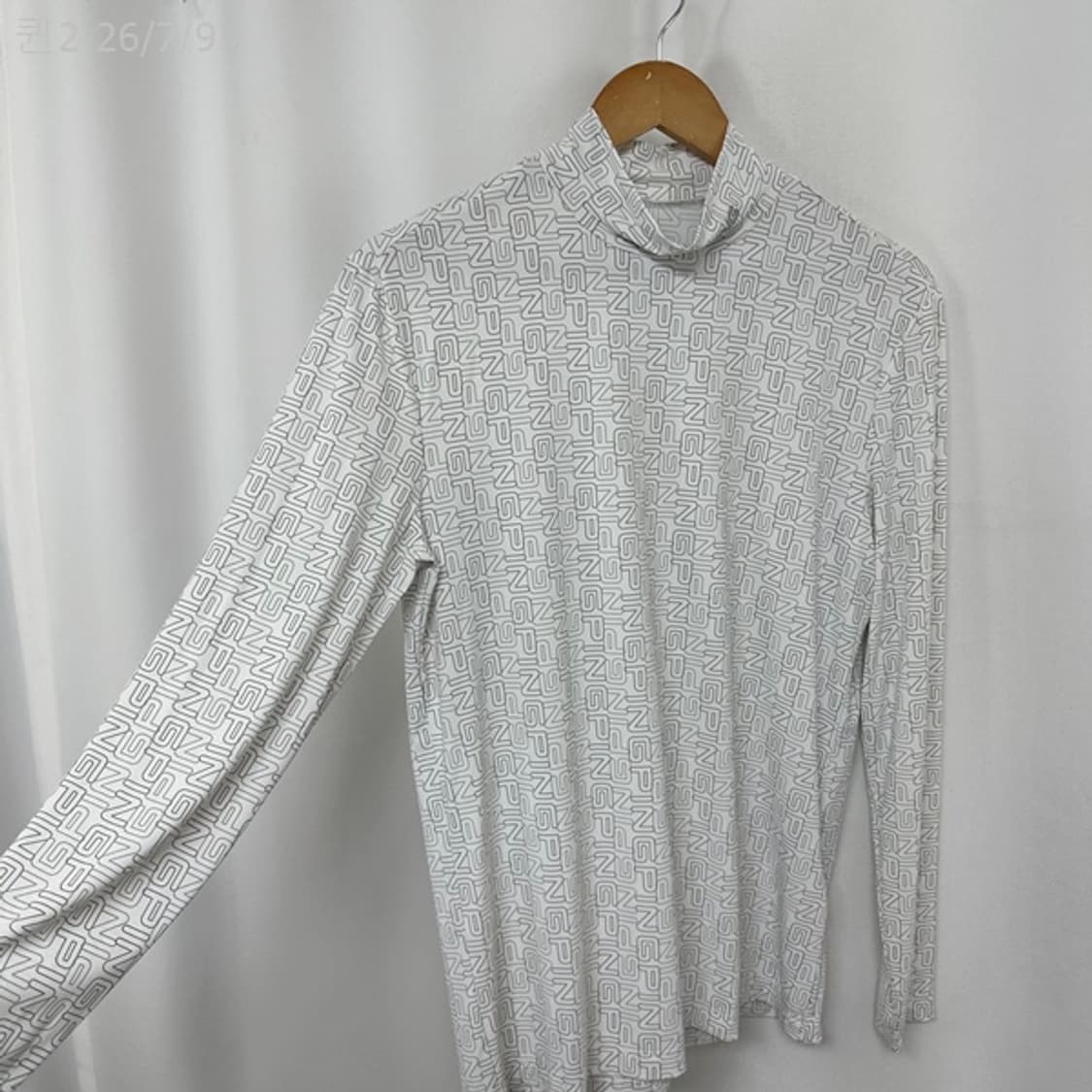 핑 남자 골프 얇은 긴팔 티셔츠 스판 100 상품이미지4