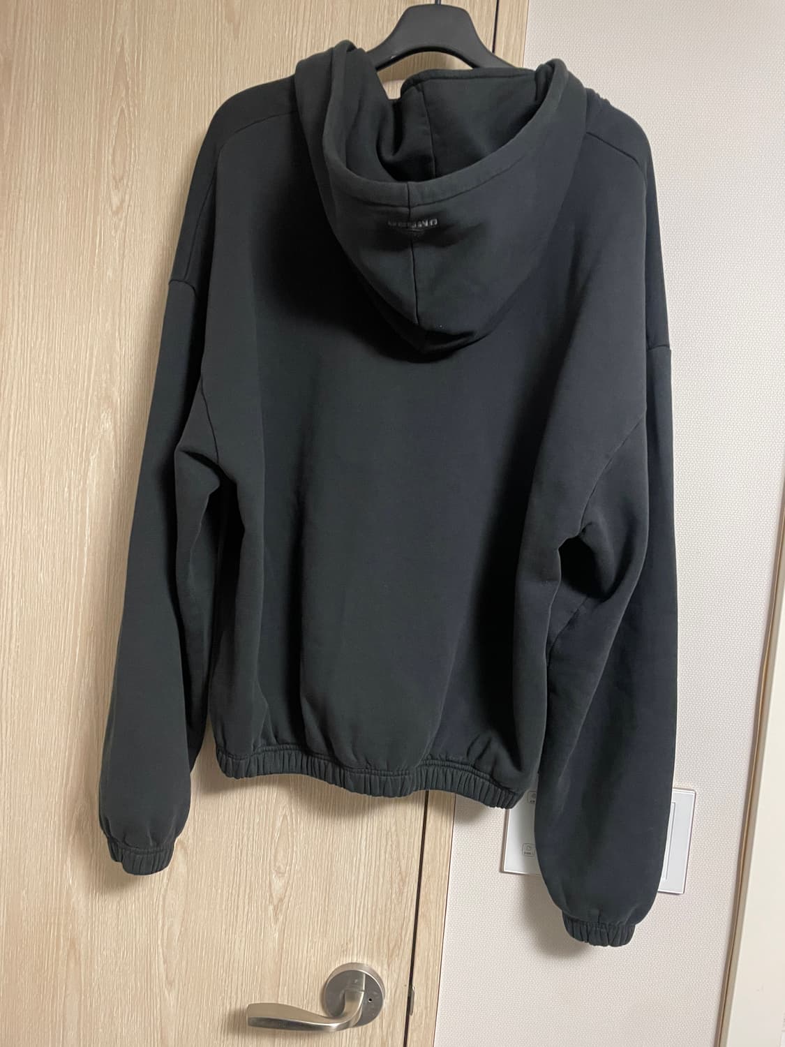 엄브로 x 슬램잼 헤랄딕 집 업 마스크 후드 워시드 블랙 상품이미지7