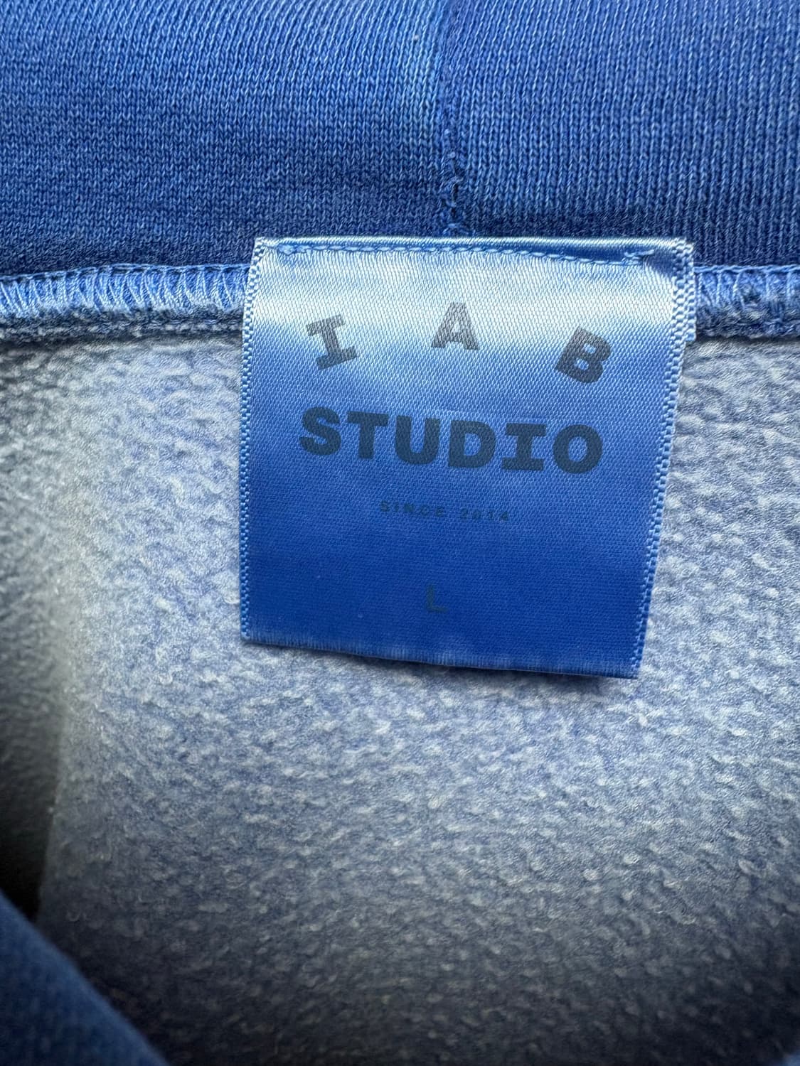 아이앱 후드티 로얄블루 L 상품이미지5