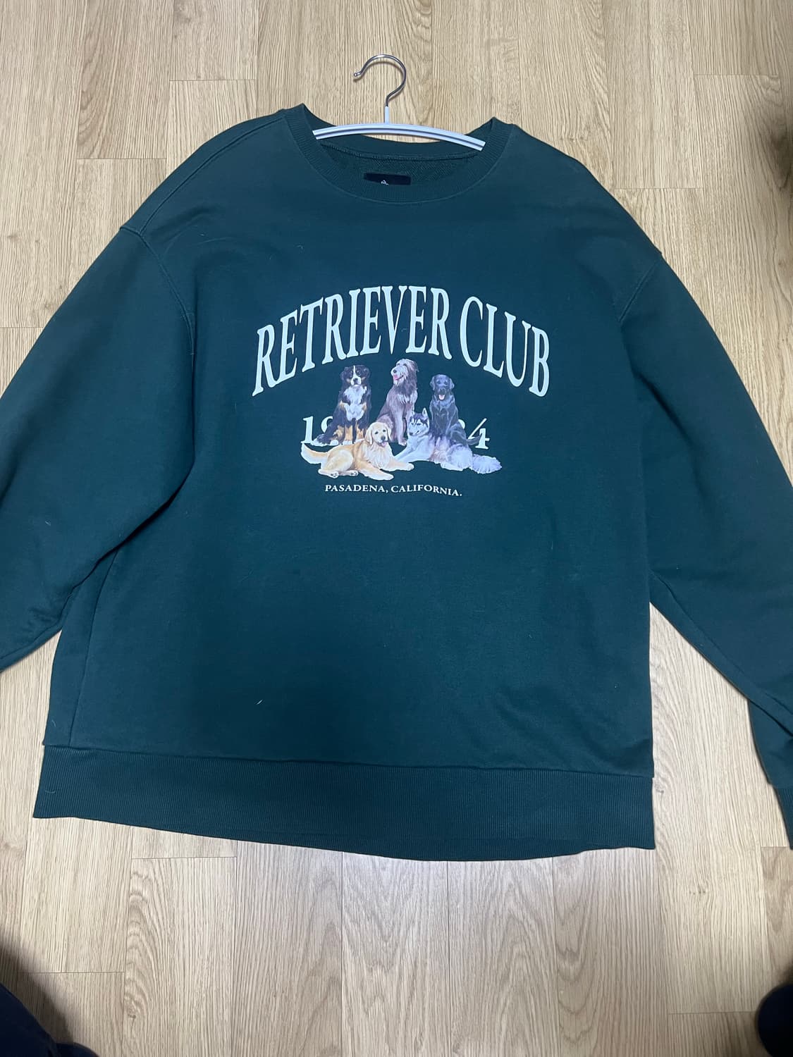 리트리버클럽 맨투맨L 상품이미지1