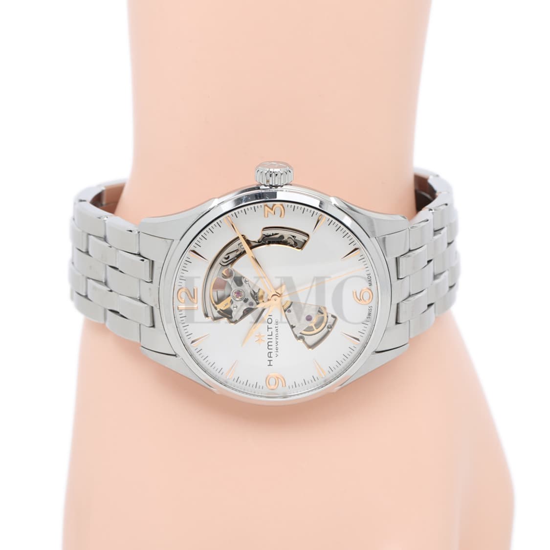 해밀턴 재즈마스터 오픈하트 뷰매틱 오토매틱 시계 스틸워치 상품이미지7