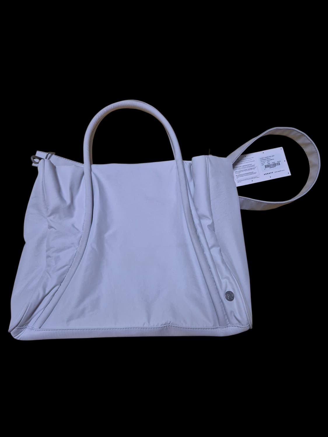 애드오프-CHUBBY PADDED BAG GREY 상품이미지3