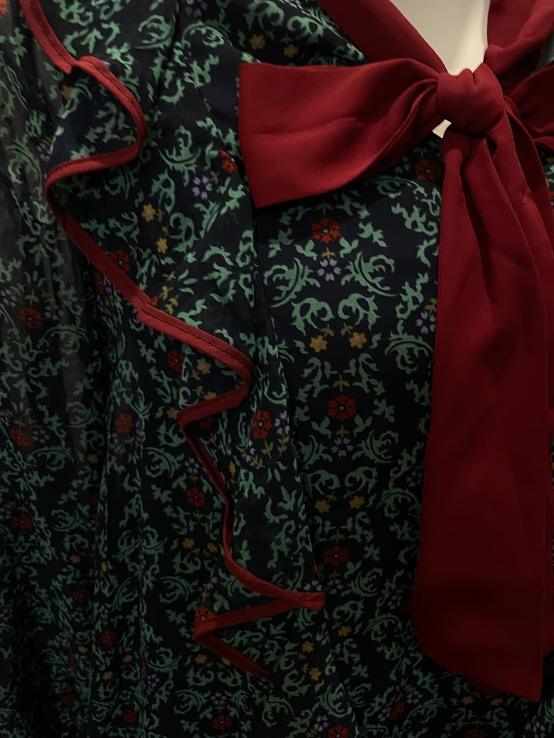 팜므뮤즈 오리엔탈 빈티지 패턴 원피스 화양연화 상품이미지2