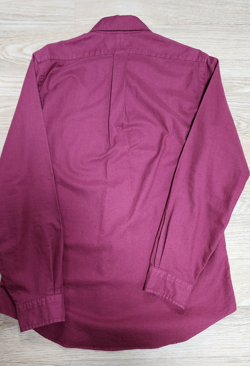 폴로 버건디 셔츠 s 상품이미지2