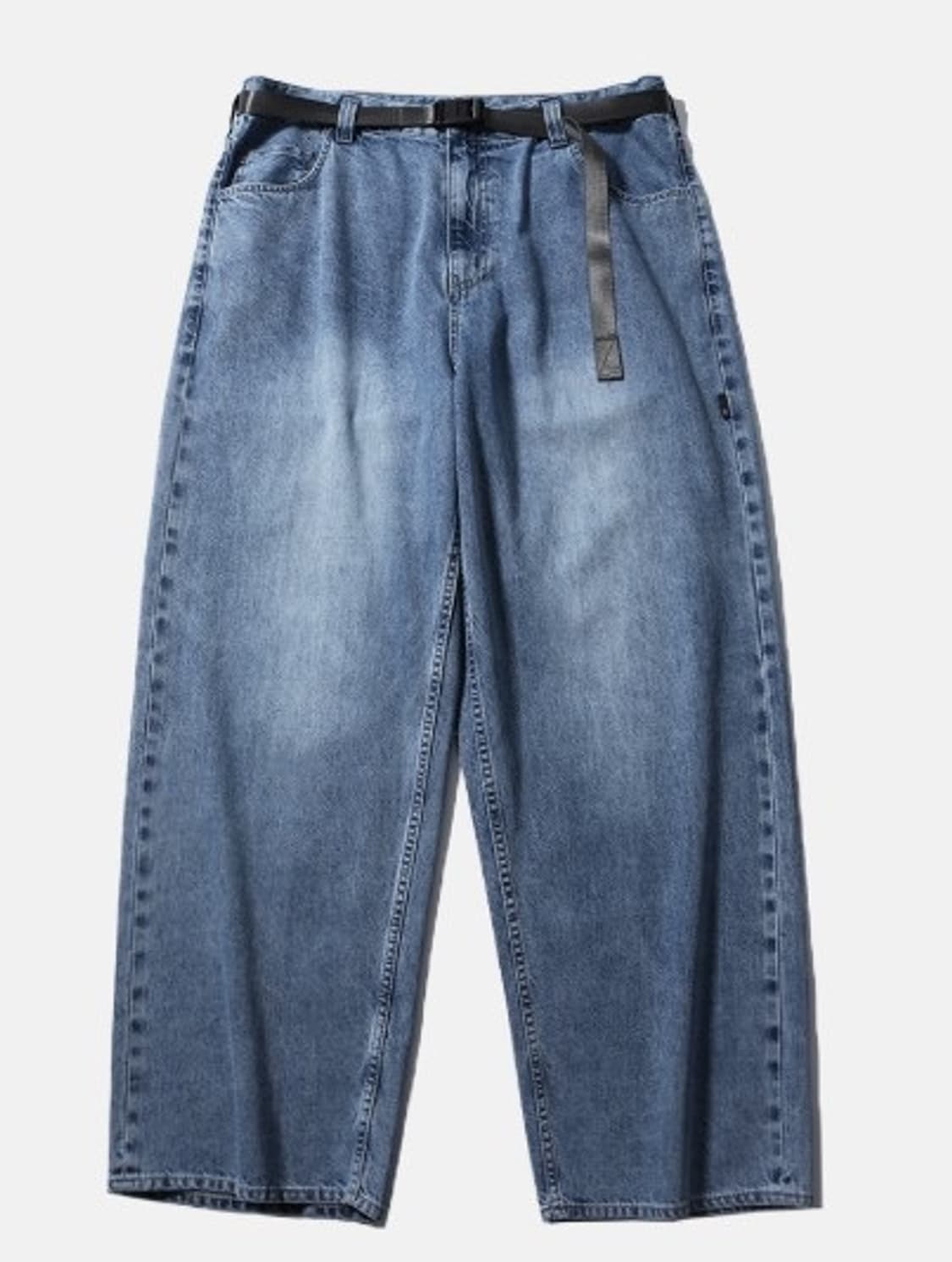 [SS25] WIDE 6P BELTED DENIM PANTS / USED 상품이미지1