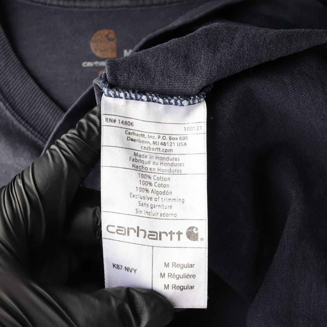 칼하트 K87 워크웨어 포켓 반팔 티셔츠 M 상품이미지6