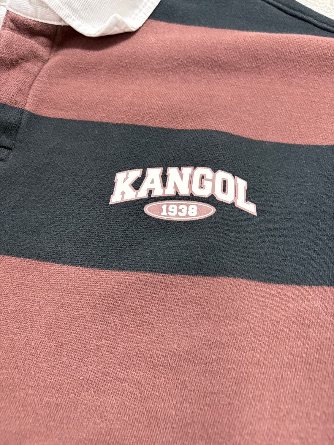 캉골 칼리지 럭비 스웨트셔츠 브라운 상품이미지6