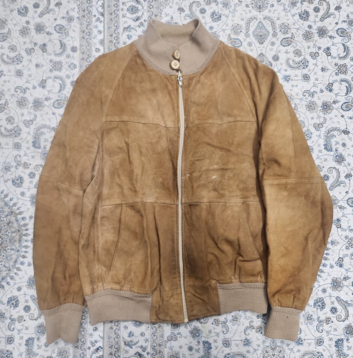 90s 조르지오 알리 피렌체 스웨이드 자켓 54사이즈 상품이미지1