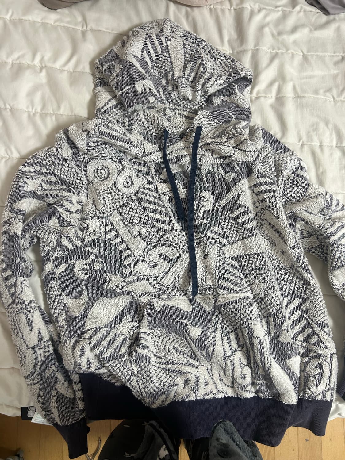 히스테릭 글래머 패턴 후드티 상품이미지1