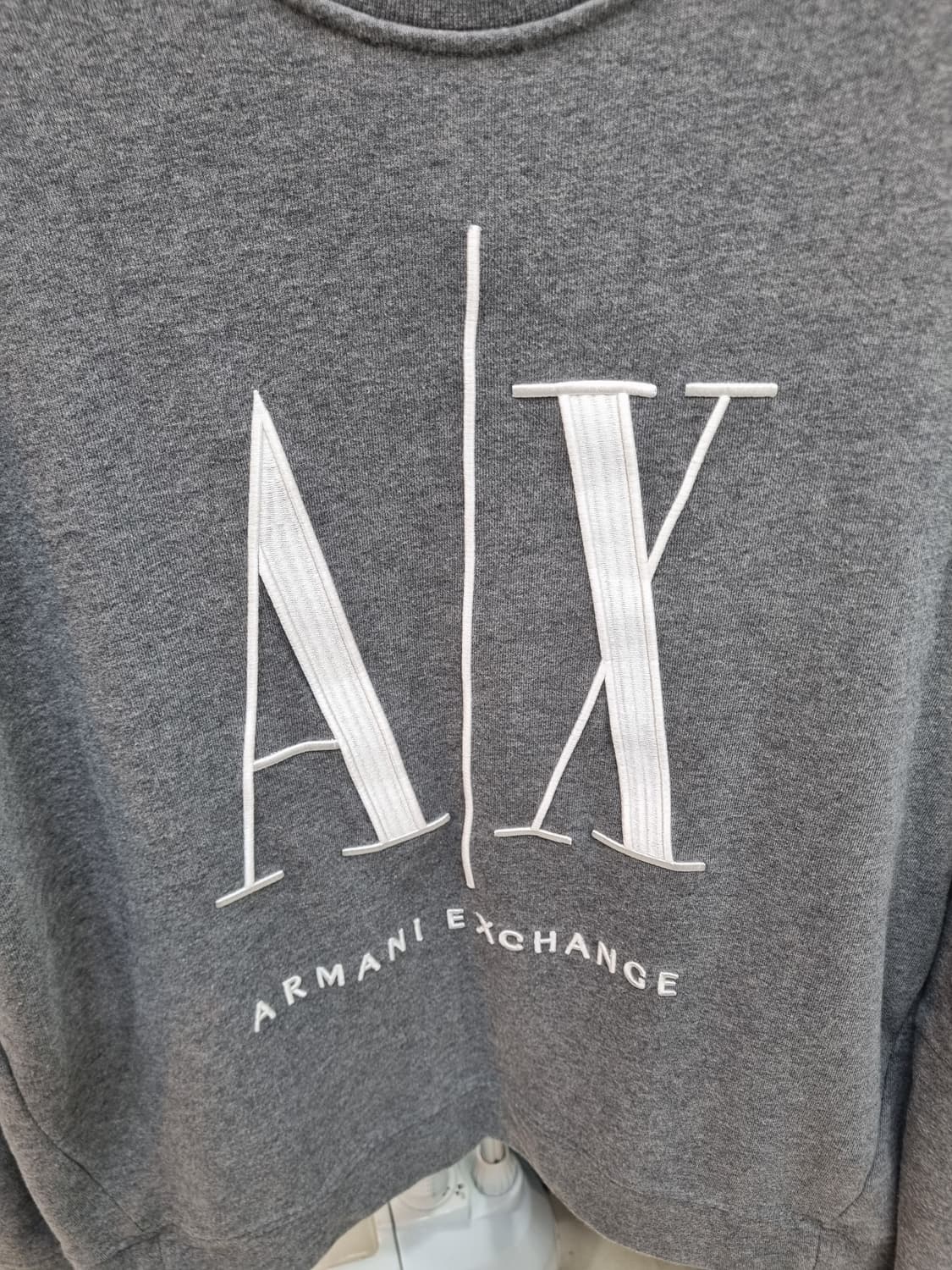 아르마니 익스체인지 맨투맨 XL 그레이 상품이미지2