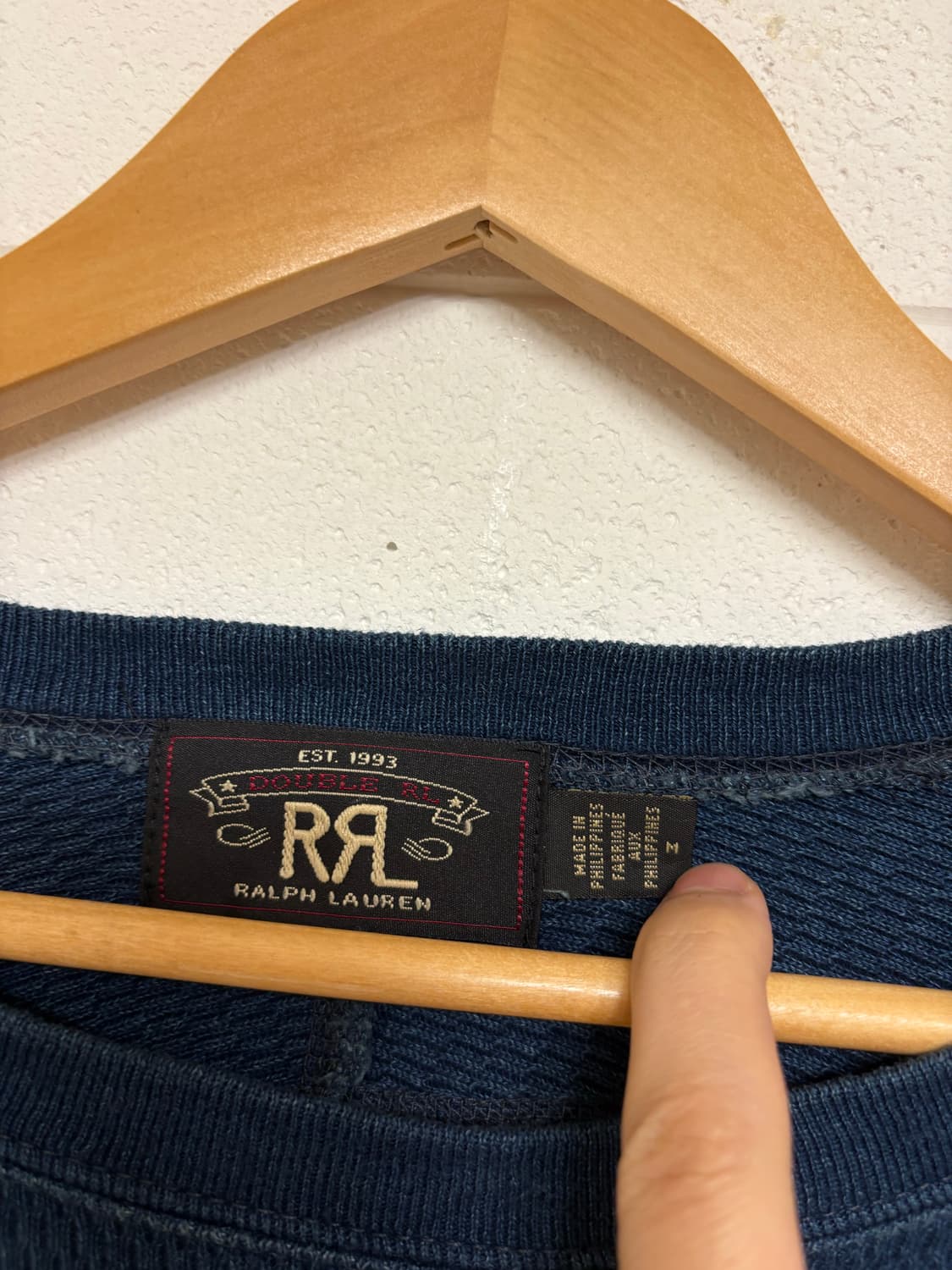 RRL 인디고 크루넥 상품이미지3