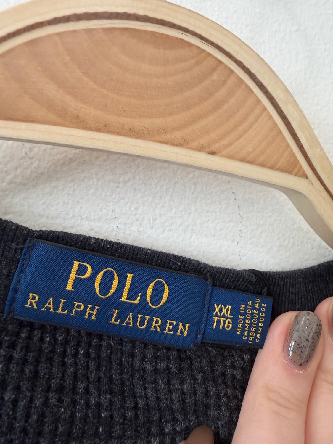 53. 폴로 롱슬리브 긴팔 와플티 상품이미지2