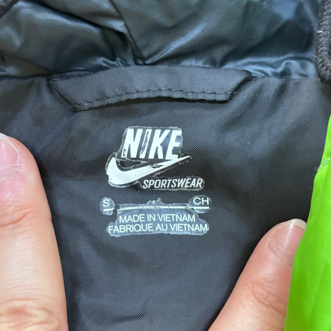 S 나이키 여성 스포츠웨어 크롭 바람막이 0429E 상품이미지3