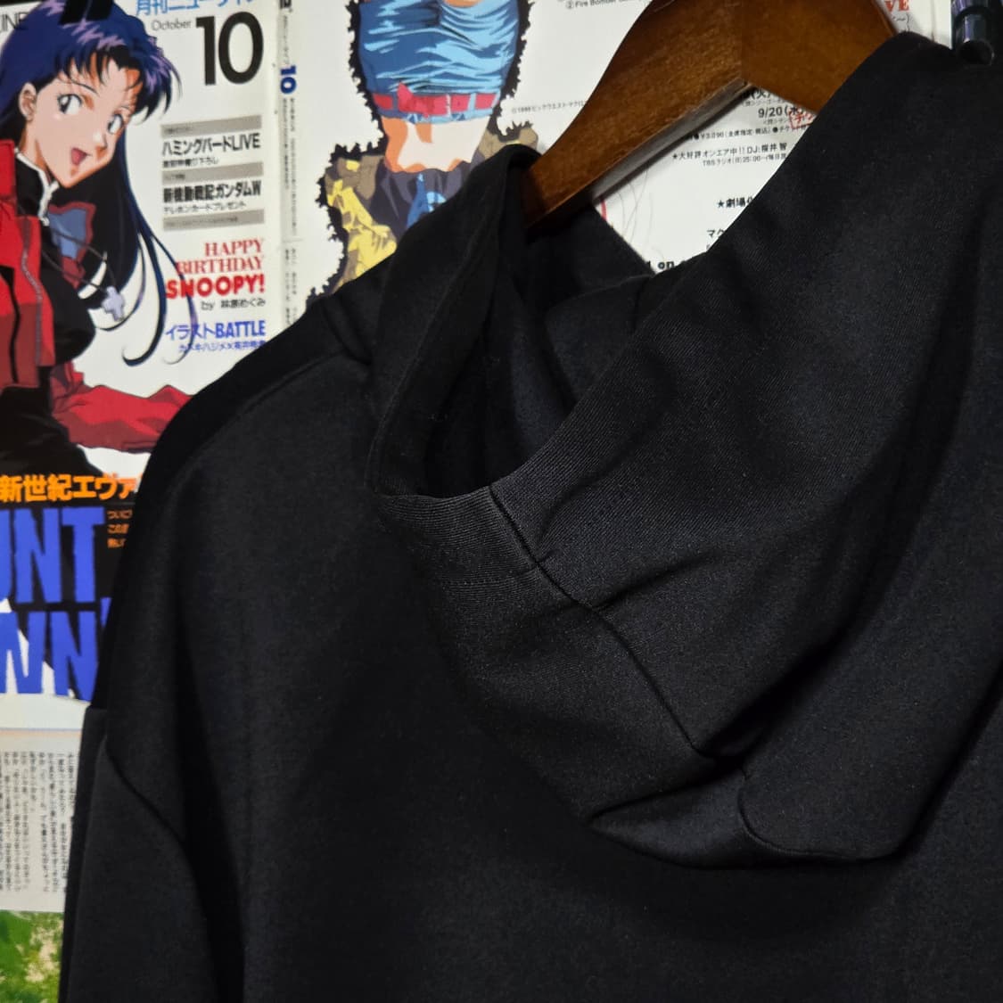 나이키 00s 인터밀란 로고 블랙 폴리 후드티 상품이미지6