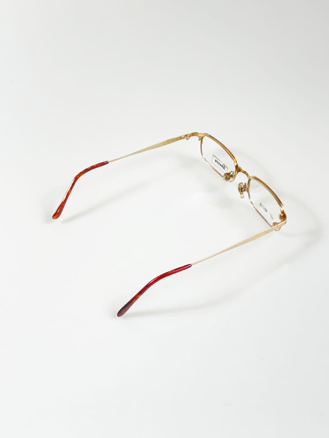 90s MBOZEN 골드 클럽마스터 프레임 빈티지 안경 상품이미지4