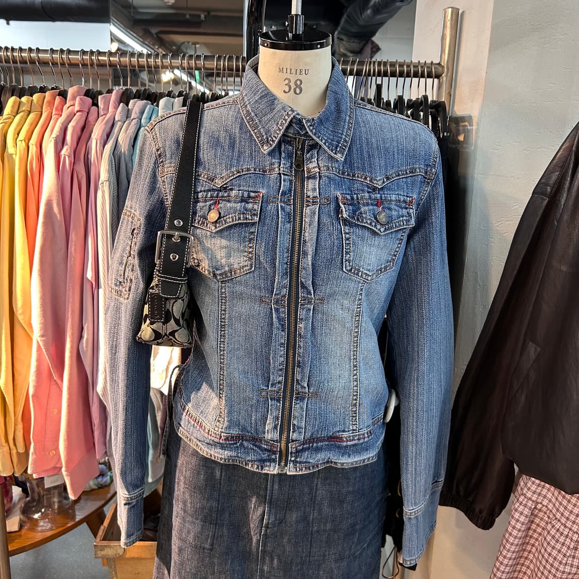 Vintage y2k Denim Jacket 상품이미지2
