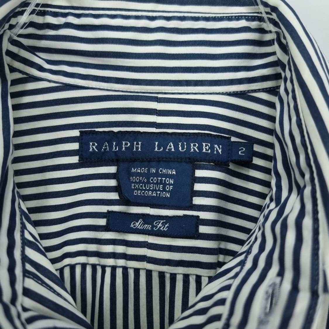 [폴로 랄프로렌] 포니 로고 자수 스트라이프 셔츠 M19046 상품이미지7