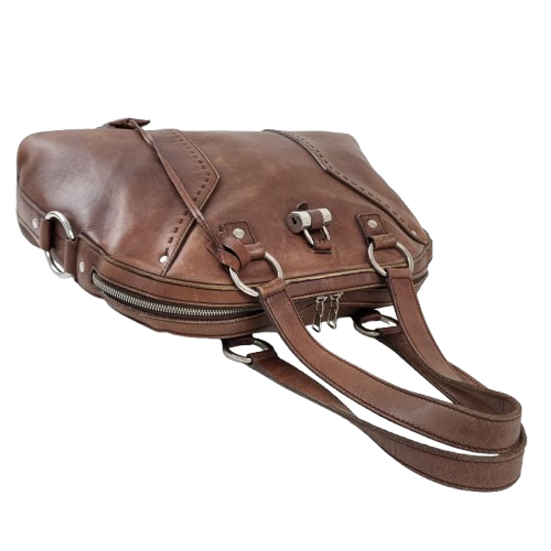 정품 생로랑(입생로랑) 뮤즈백 오크브라운 상품이미지6