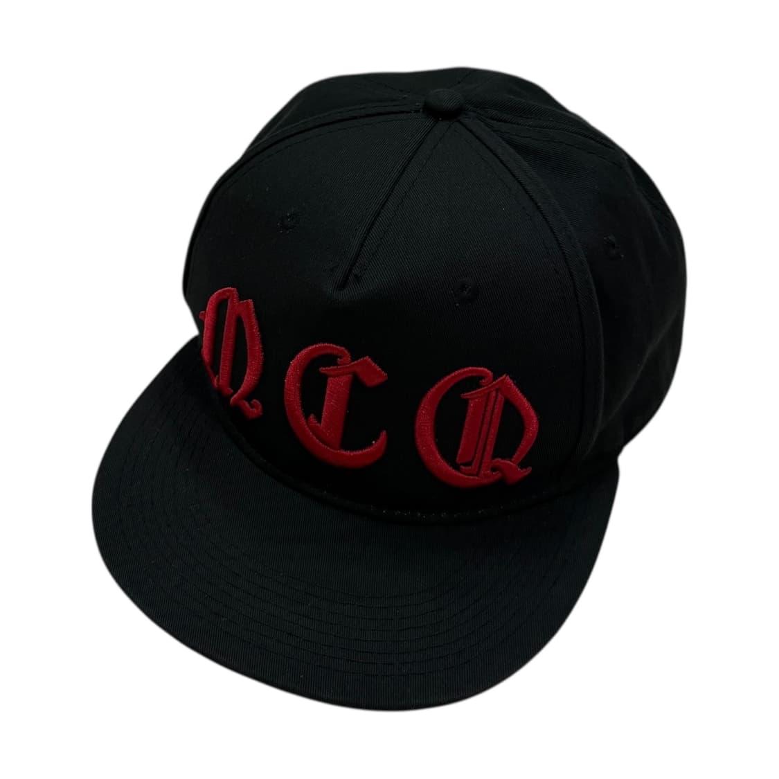 MCQ 엠씨큐 스냅백 모자 블랙 레드 상품이미지2