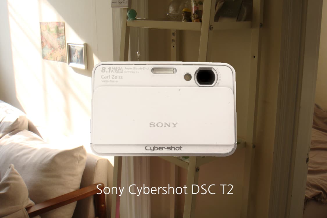 소니 사이버샷 dsc t2 화이트 디카 상품이미지1