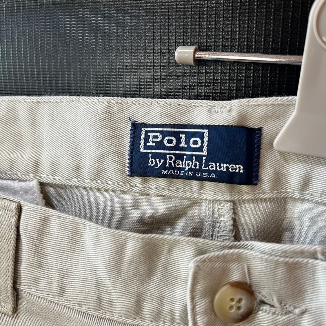 90s 폴로 USA 생산 투턱 치노 팬츠 상품이미지4