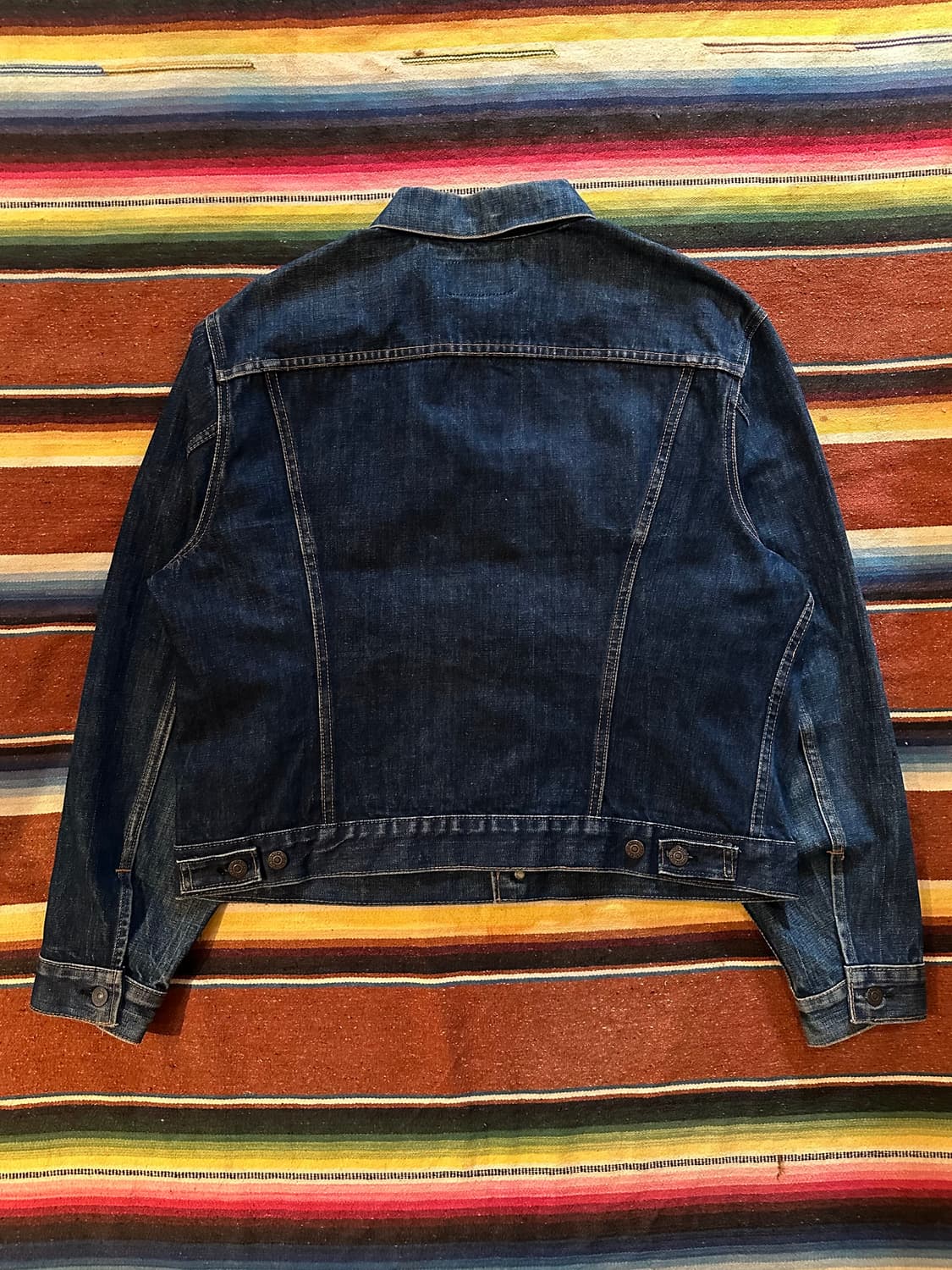 70s USA Levis 70505 Big E Denim Jacket 상품이미지6