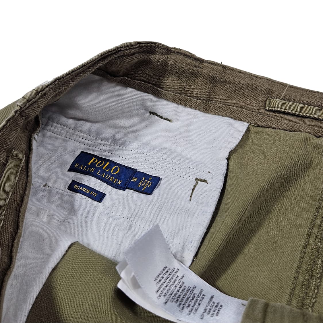 폴로 랄프로렌 올리브 카고 반바지 38 상품이미지4