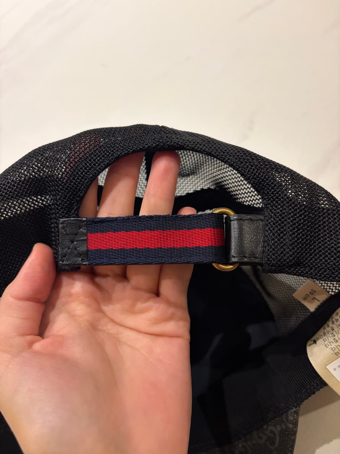 구찌 킹스네이크 볼캡 L 상품이미지5