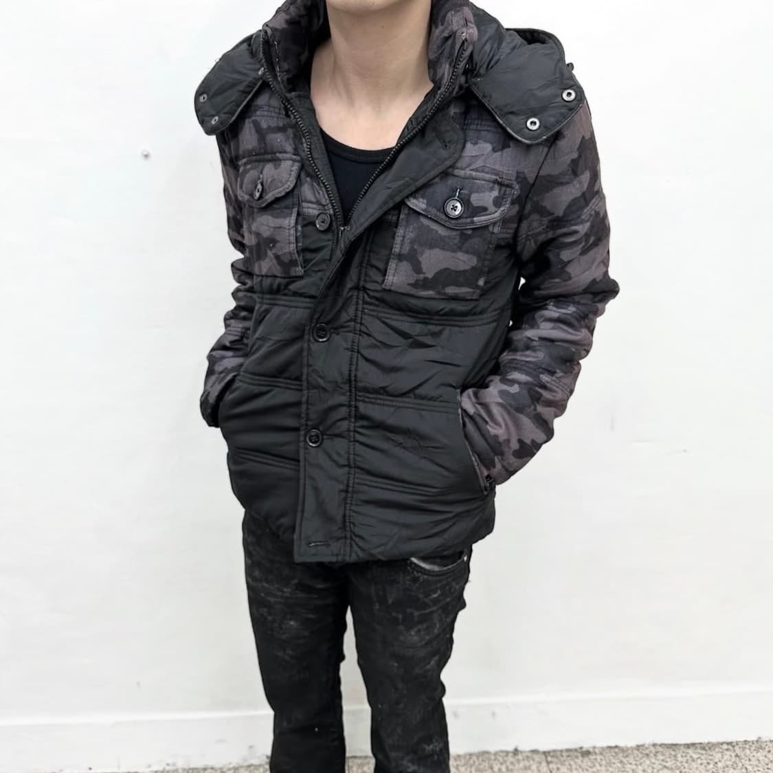 Custom culture camo down jacket 상품이미지2