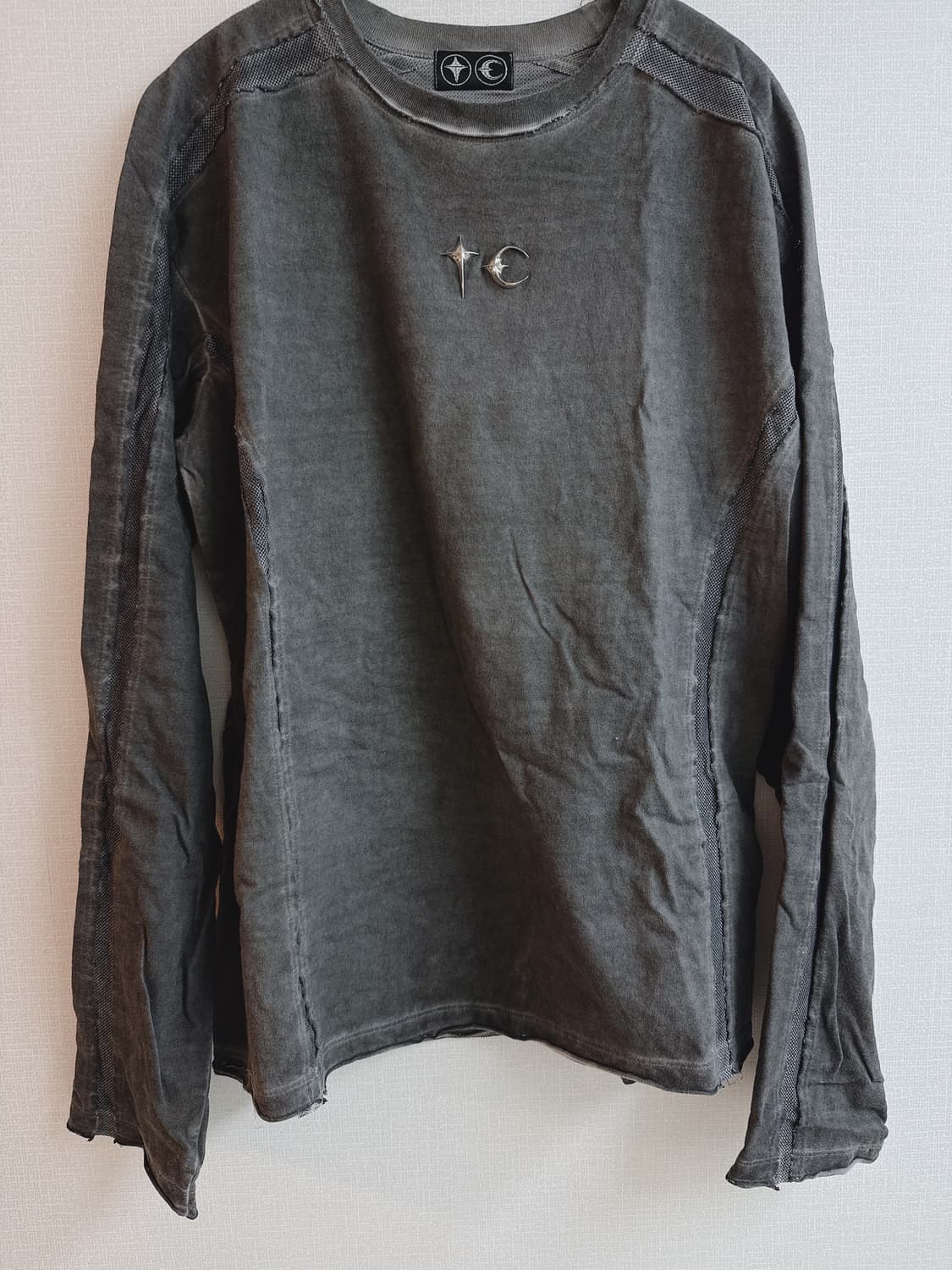 떠그클럽 메쉬 슬리브 상품이미지2