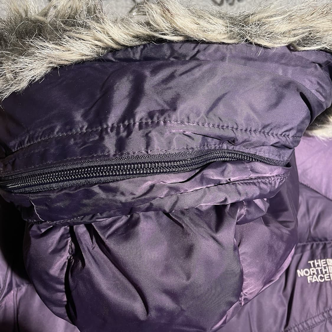노스페이스 고담 다운 패딩 자켓 퍼플 550 상품이미지6