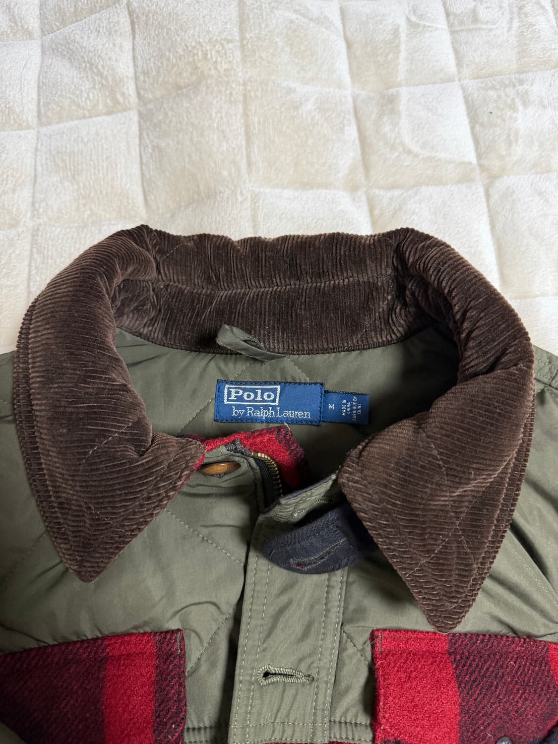 폴로 울 다운패딩 상품이미지6