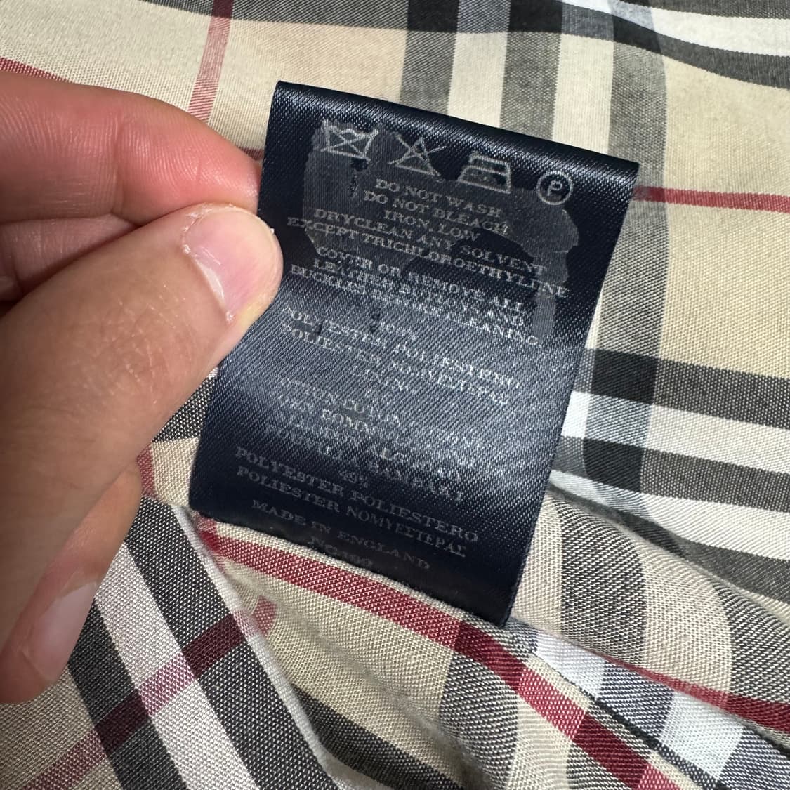 BURBERRY Nylon jacket 상품이미지10