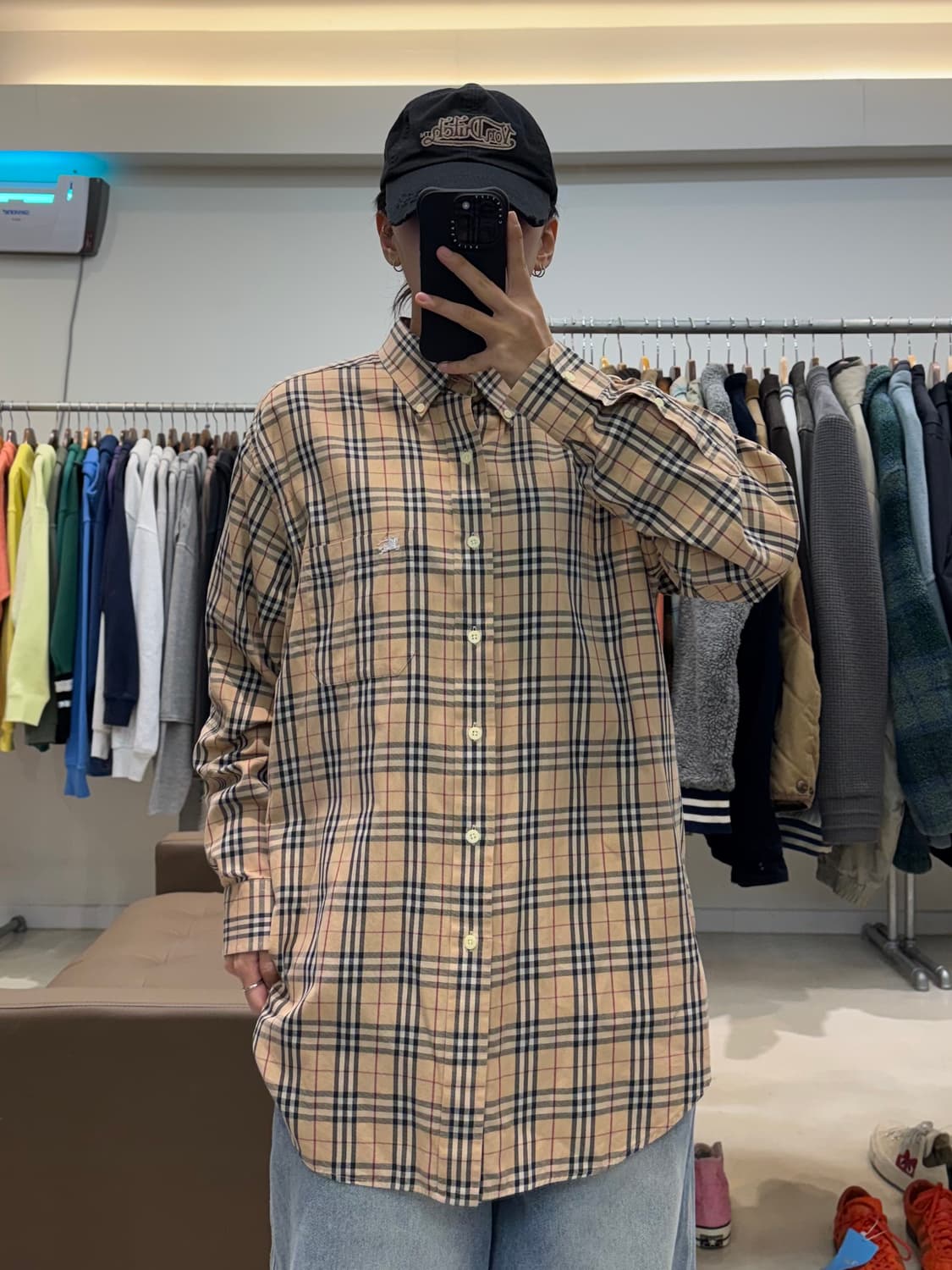 버버리 노바 체크 셔츠 상품이미지7