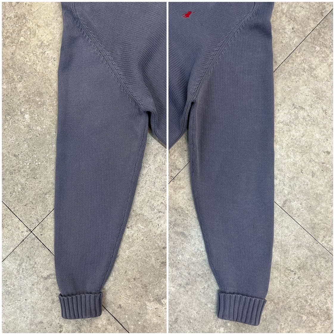 폴로 랄프로렌 브이넥 니트 라이트퍼플 95 #csz3167 상품이미지6