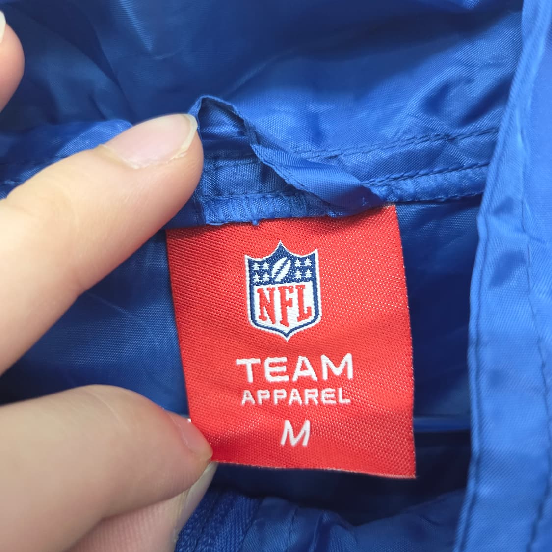 NFL 뉴욕 자이언츠 바람막이 자켓 남성M 상품이미지4