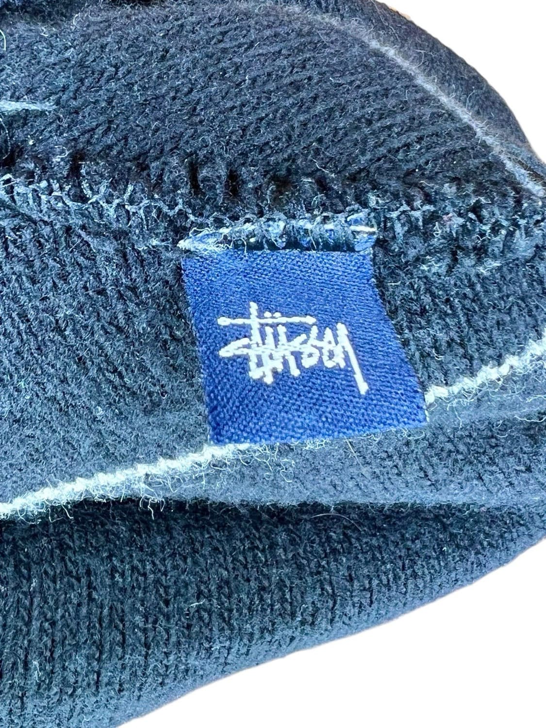 스투시 올드 스쿨 SS 링크 로고 스트라이프 비니 상품이미지4