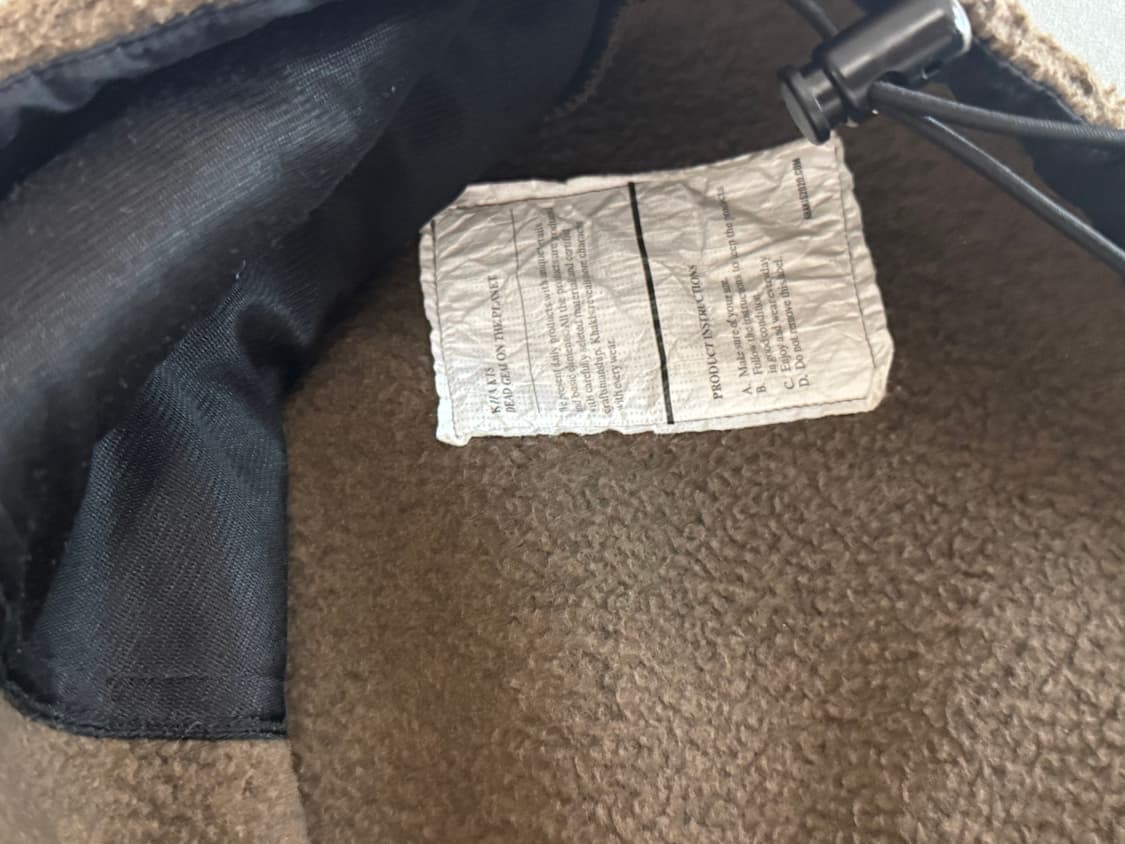 Khakis 카키스 쉐르파 집업 베스트 조끼 브라운 상품이미지4