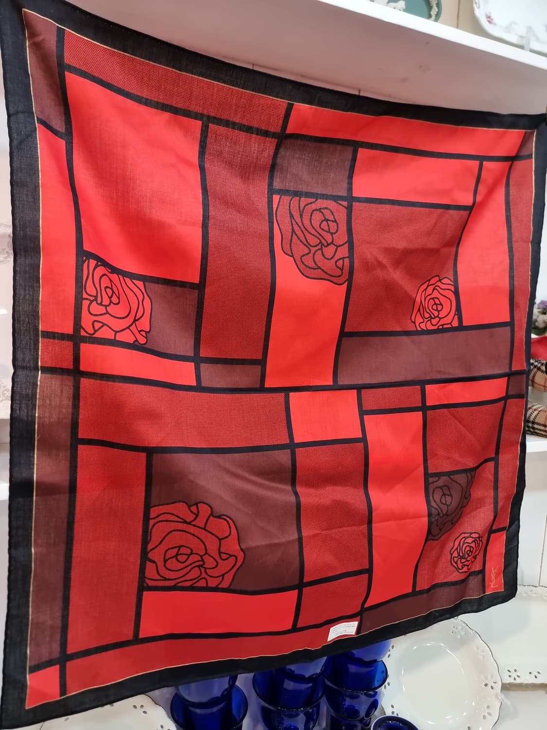 입생로랑 일본 코튼 빅 손수건 / 반다나 상품이미지4