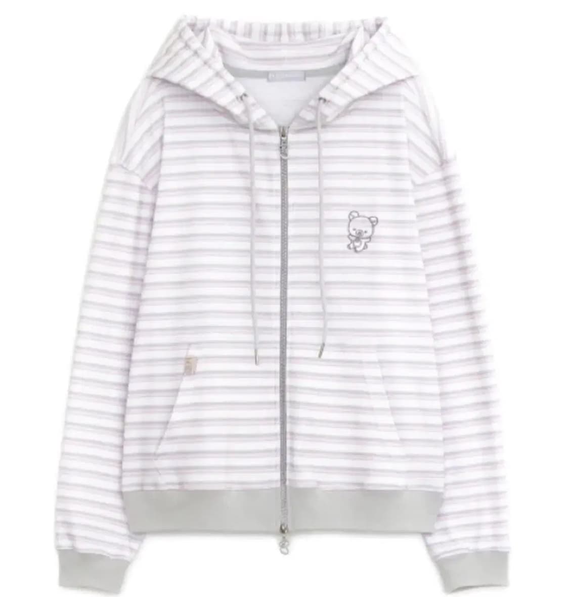 허그유어스킨 코리락쿠마 후드집업 상품이미지1