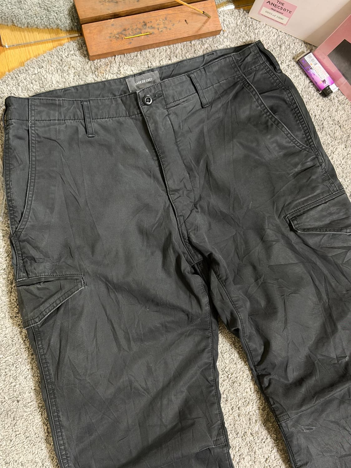 사쥬드크레 백사틴 카고 팬츠 상품이미지3