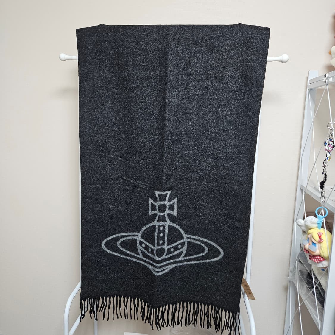 비비안웨스트우드 스타일 더블 컬러 머플러 상품이미지1