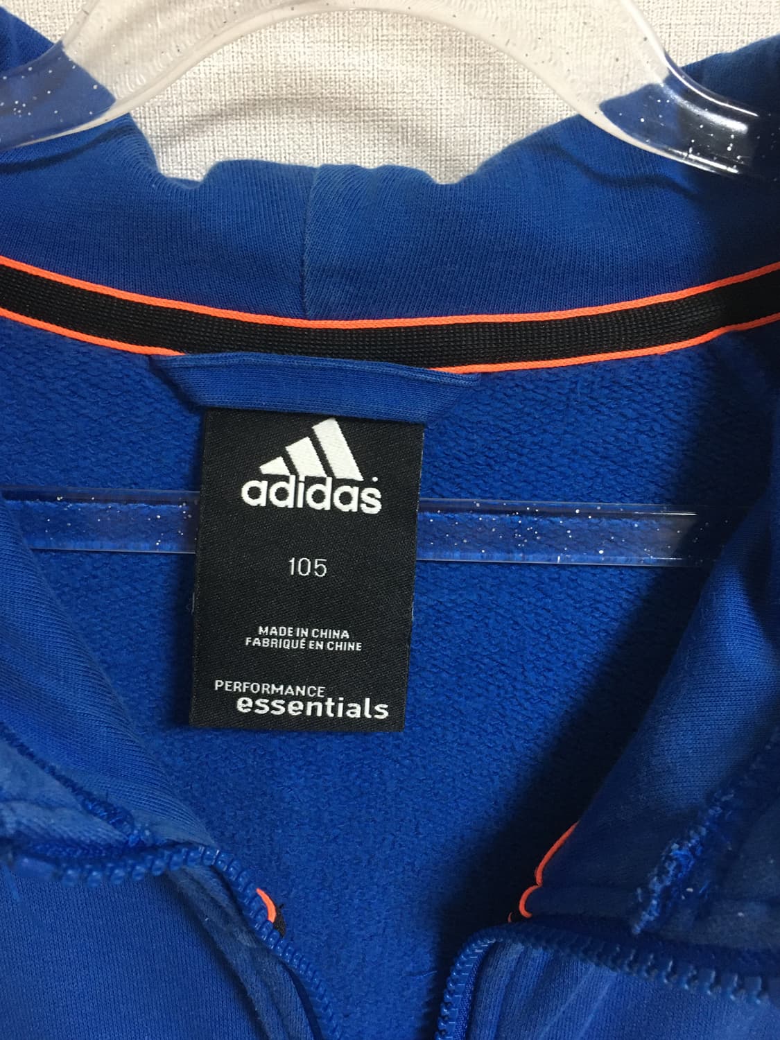 아디다스 딥블루 후드집업 상품이미지2